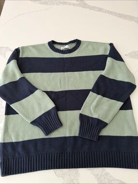 Hollister striped sweater size M